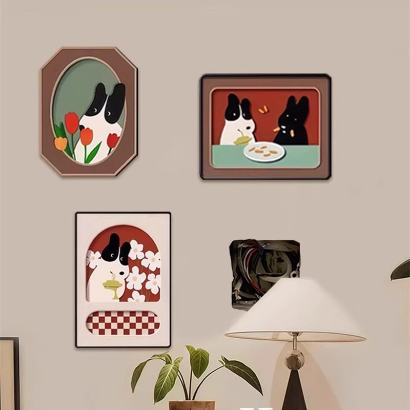 中古风补洞墙面贴装饰贴画门上插座瓷砖窟窿孔盖遮丑美化改造神器,淘宝优惠券,粉丝福利购,淘宝优惠卷