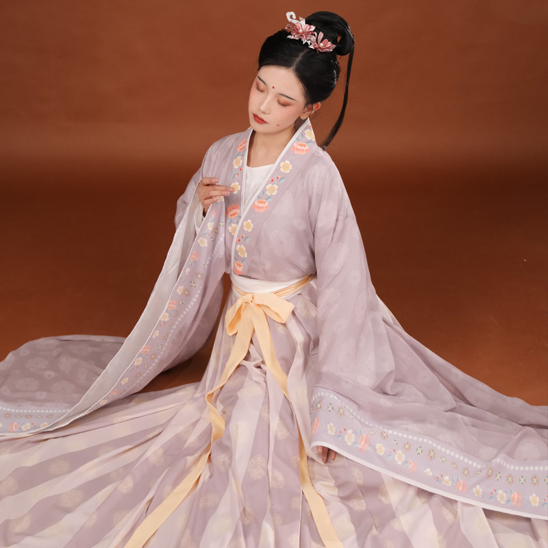 慕晴瑶原创【碧荷】魏晋制南北朝汉服 慕晴瑶汉服