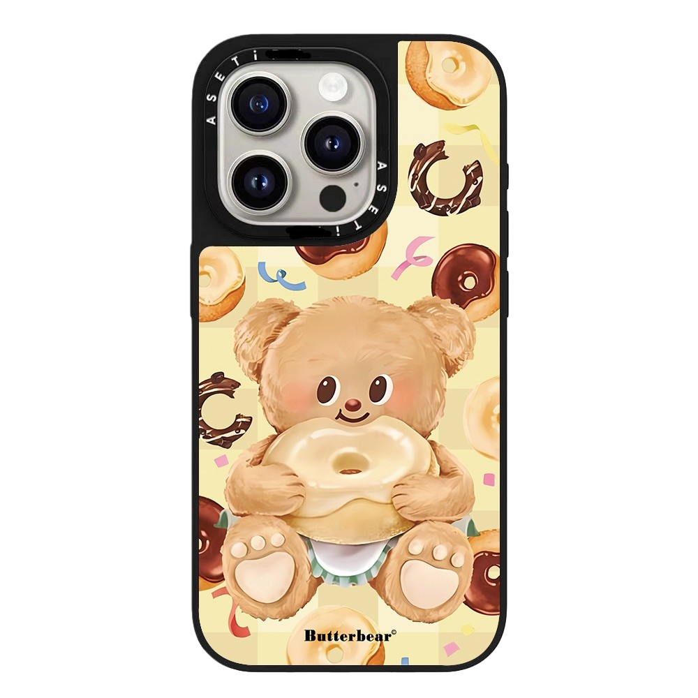 CASETiFiY联名黄油小熊16Pro适用iPhone17ProMax苹果15plus手机壳14可爱卡通磁吸防摔13潮牌同款华强北平替女 - 图0