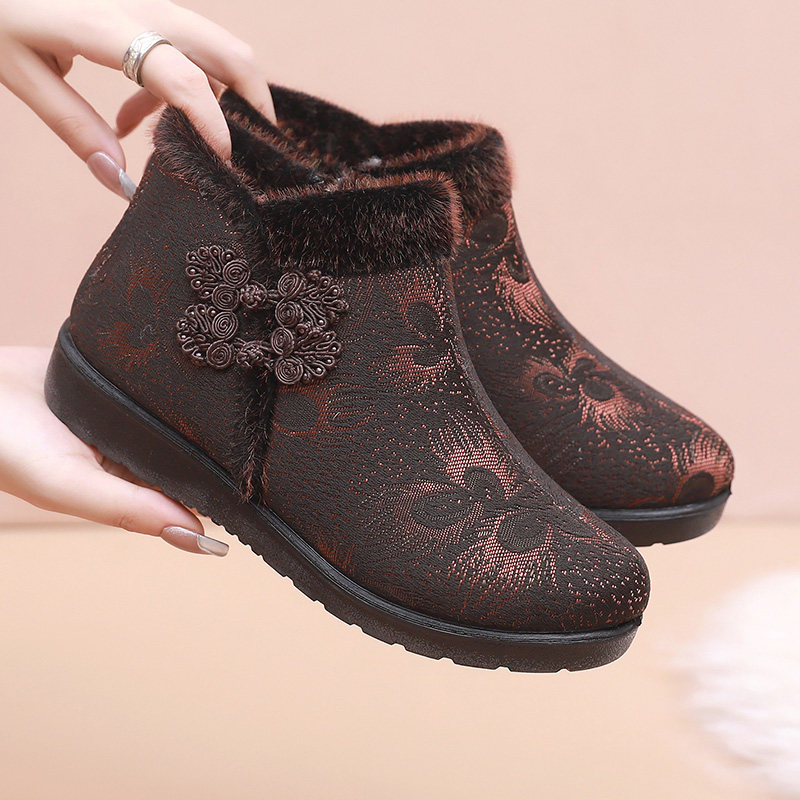 老北京布鞋宝石官方旗舰店冬款棉鞋 宝石布鞋布鞋