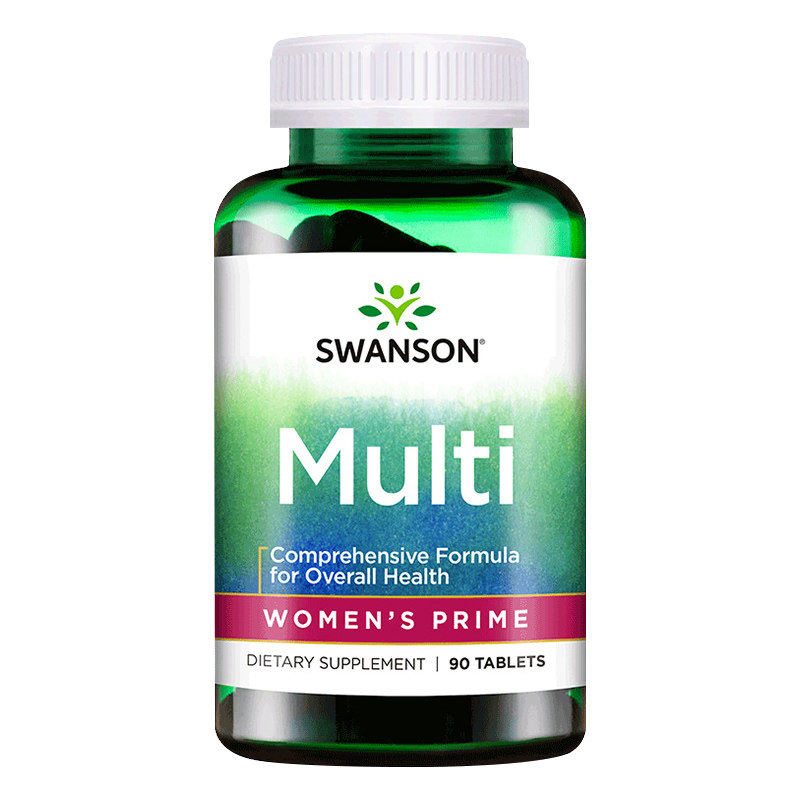 斯旺森女士复合舒缓女性维生素片 Yeegar保健品海外复合维生素/矿物质