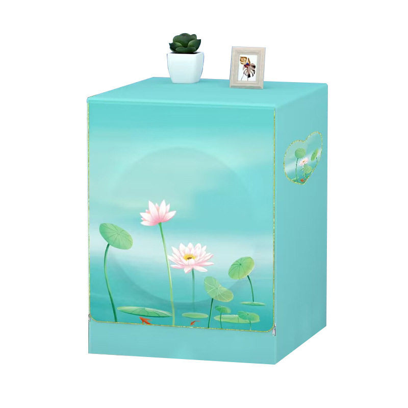 亚马逊厂家新款锦鲤滚筒洗衣机套子全自动通用防污渍洗衣机防尘罩 - 图2