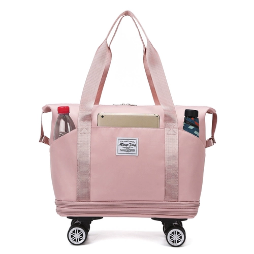 Универсальная складная вместительная и большая сумка для путешествий, багажная портативная сумка на колесиках