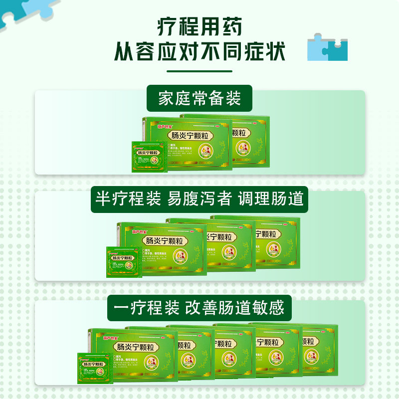 【效期至11月】葫芦娃2g*肠炎宁颗粒 葫芦娃医药肠胃用药