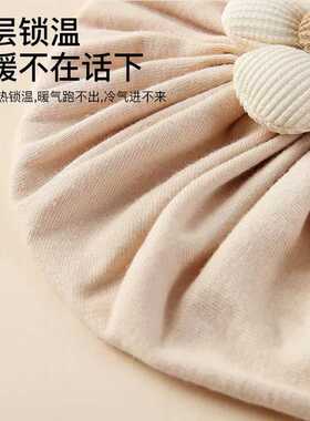 婴儿帽子夏薄款新生儿宝宝胎帽外出纯棉印度帽公主风护囟门女宝帽