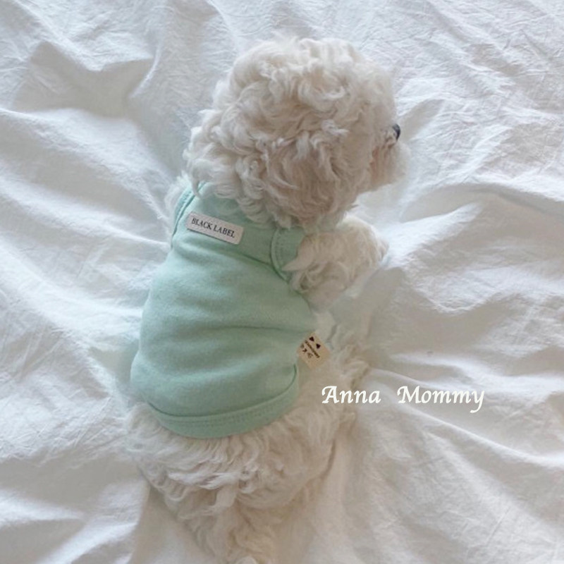 宠物狗狗衣服小型犬背心打底衫t恤服装泰迪比熊贵宾猫咪可爱春ins,淘宝优惠券,粉丝福利购,淘宝优惠卷