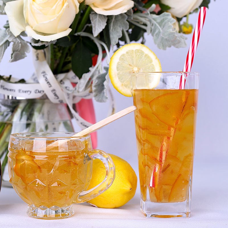 蜂蜜百香果柚子茶冲饮图片_4