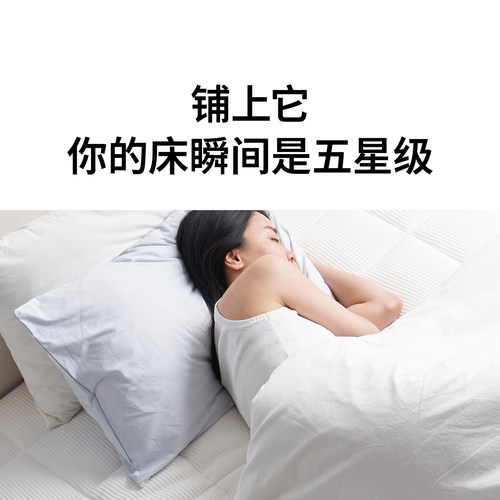 蓝盒子小蓝垫T2Pro记忆棉床垫薄垫家用软垫酒店专用宿舍榻榻米垫 - 图0