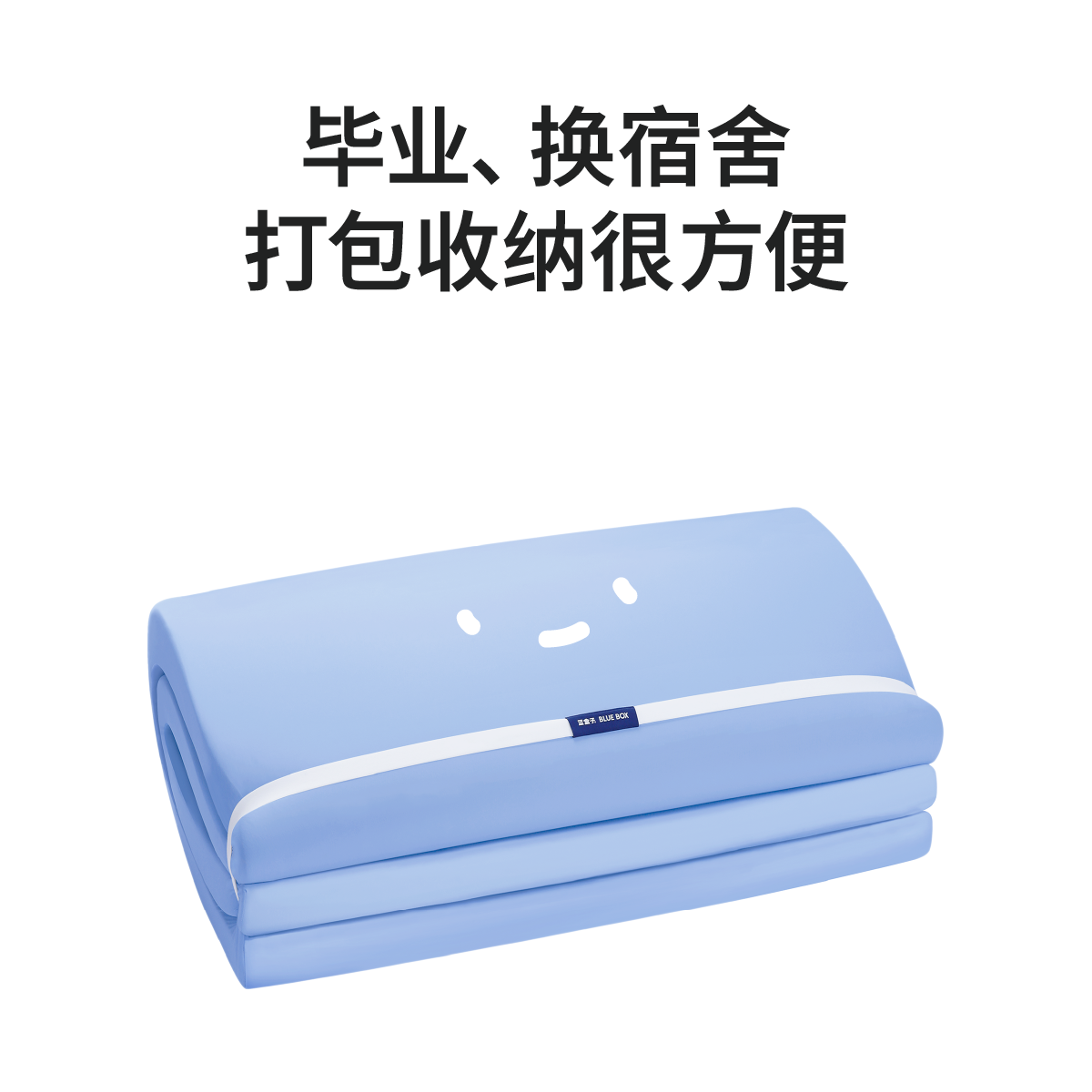蓝盒子小蓝垫记忆棉床垫薄款垫子床垫褥子学生宿舍软垫单人榻榻米,淘宝优惠券,粉丝福利购,淘宝优惠卷