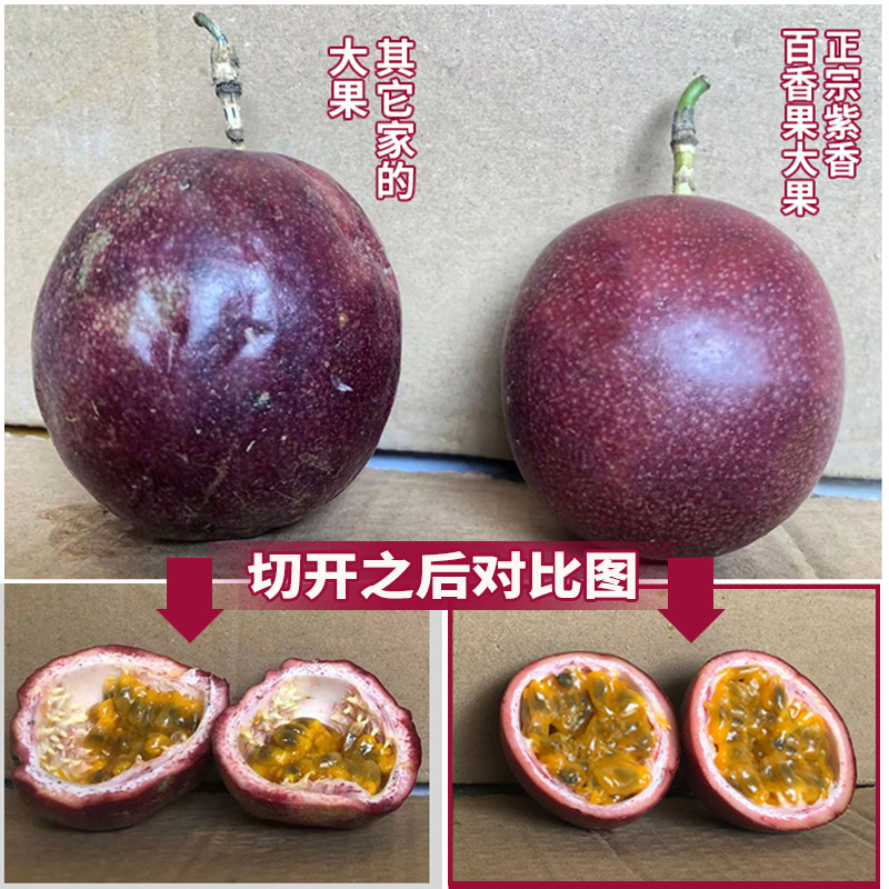 广西百香果邮装新鲜10黄果酱图片_2