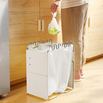 Camping Sorting Trash Racks Plastic Bag Containing Bracket Kitchen Bins Large Capacity Hand Bag Garbage Bag Bracket