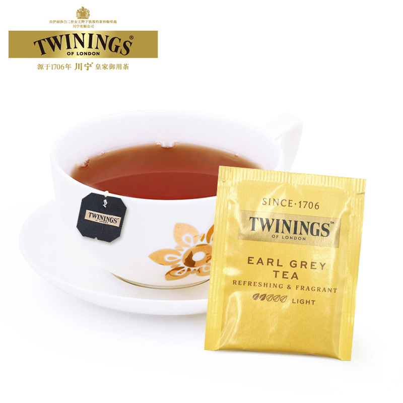 Twinings川宁英国豪门伯爵红茶红茶包50片英式伯爵烘焙红茶粉 - 图2