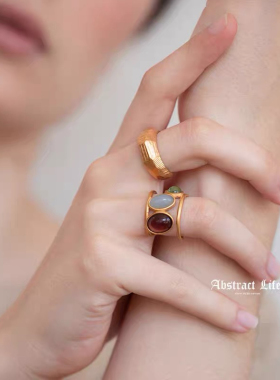 女小众设计巴特开口戒指