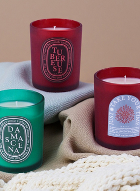 香薰蜡烛摆件样板间装饰品蜡烛杯