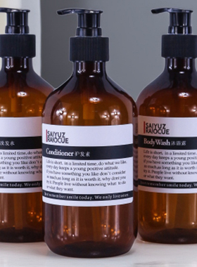 展厅饰品摆件洗发水沐浴露分装瓶