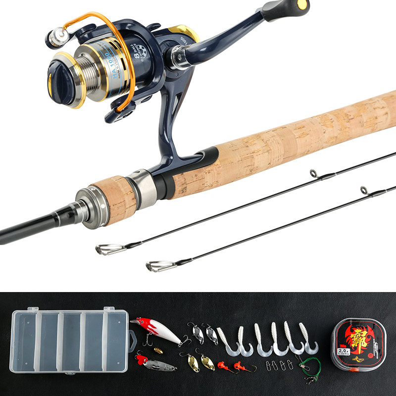 碳素ML/L调路亚竿套装单竿直柄纺车枪柄水滴轮鲈鱼翘嘴滑漂路亚杆,淘宝优惠券,粉丝福利购,淘宝优惠卷