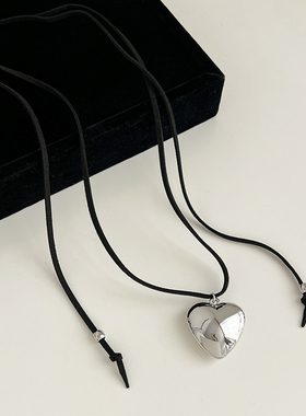 简约爱心吊坠项链女学生党