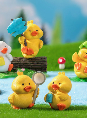 摆件卡通微景观小动物