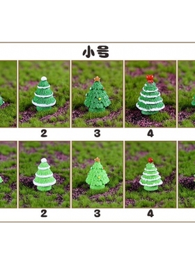 小号创意生态瓶雪景植物圣诞树