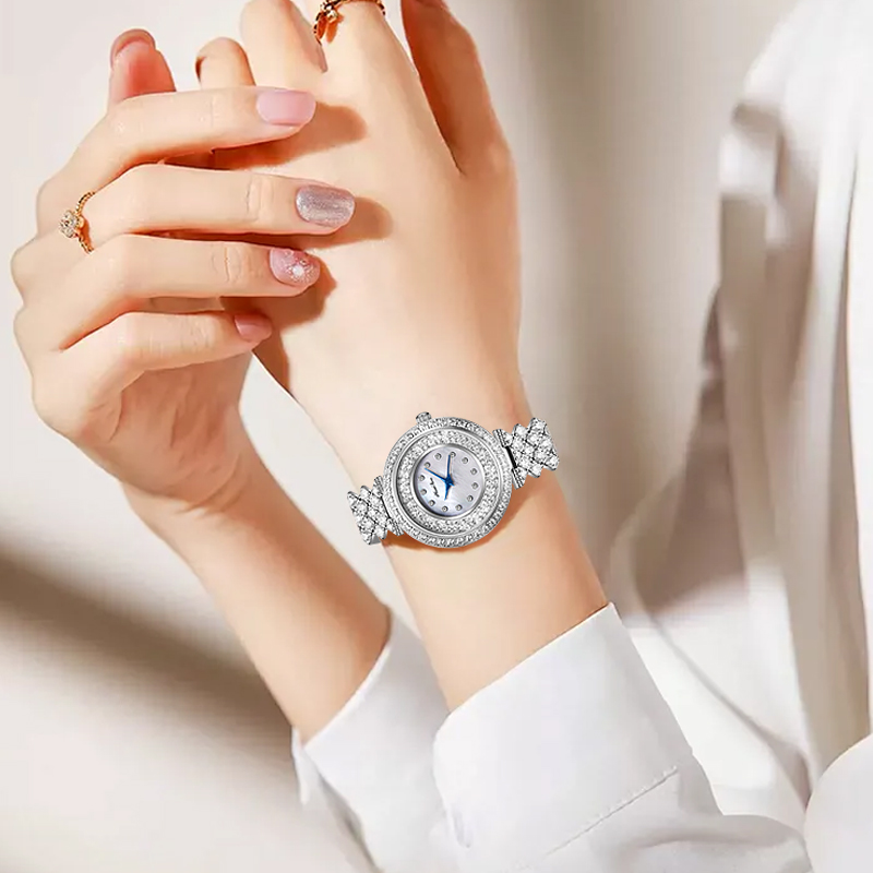 【明星同款】HANBORO衡宝罗美人鱼女士石英表轻奢小众双十一限定 - 图0