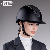 RIF equestrian helmet male and female cohort rider helmet with adjustable breathable child riding kit Anti-shock hat