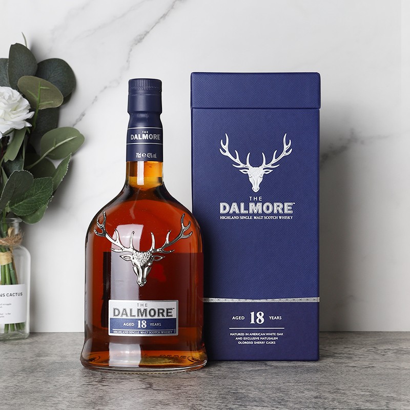 Dalmore大摩12/15/18/年单一麦芽苏格兰威士忌正品洋酒帝摩达尔摩 - 图1