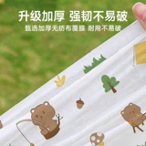 Одноразовый водонепроницаемый пляжный ковер для кемпинга, увеличенная толщина