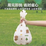 Одноразовый водонепроницаемый пляжный ковер для кемпинга, увеличенная толщина