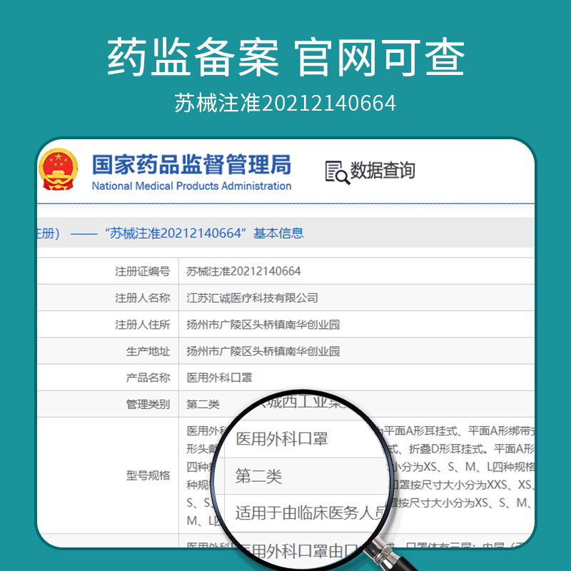300只#灭菌级医用外科口罩医疗一次性三层官方旗舰店单独包装白色 - 图3