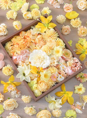 仿真小花朵混搭diy手工材料包
