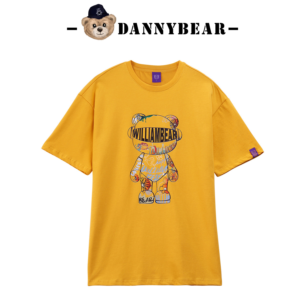 #T#DANNYBEAR男女款短袖T恤WY2661029-38-图2