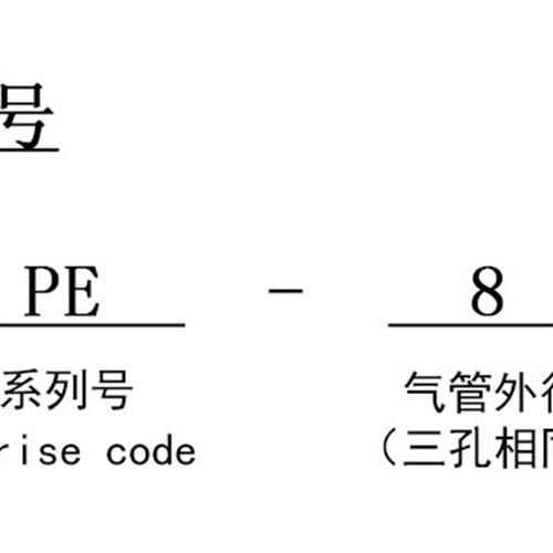 白色气动三通接头变径T型PE6/PE12气管快速插PE4PE8PE10塑料PE16 - 图3