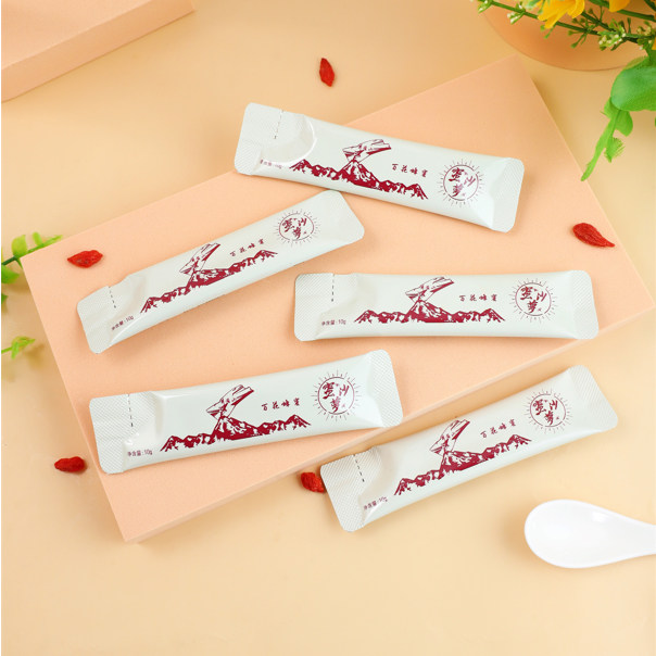 蜜沙萝条装便携袋装纯正野生蜂蜜 蜜沙萝蜂蜜