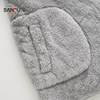 Sanfu Men's Winter Zipper Stand Collar Plush Home Clothes Comfortable Simple Loose Pajamas Set 531786