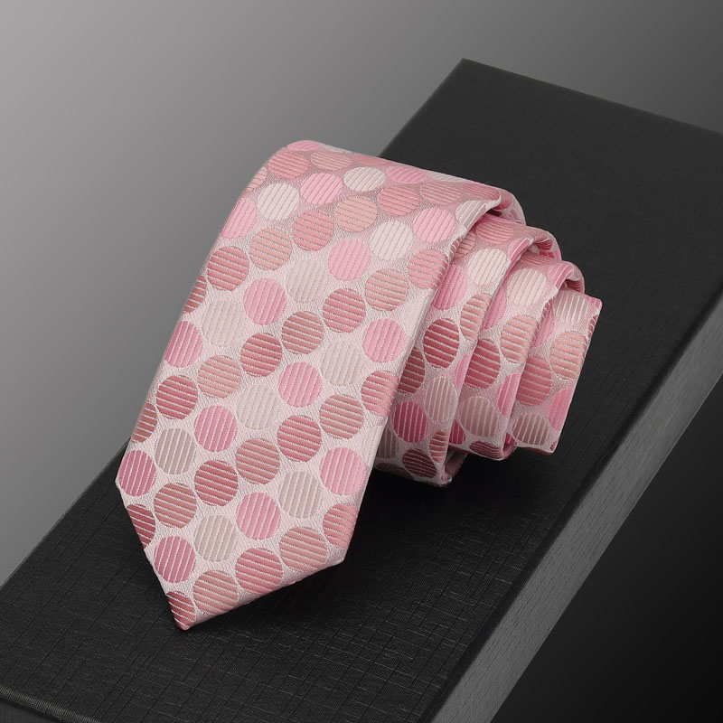 衬衣装饰领带女学院细窄版男粉色圆点手打休闲年轻小众设计感甜酷,淘宝优惠券,粉丝福利购,淘宝优惠卷