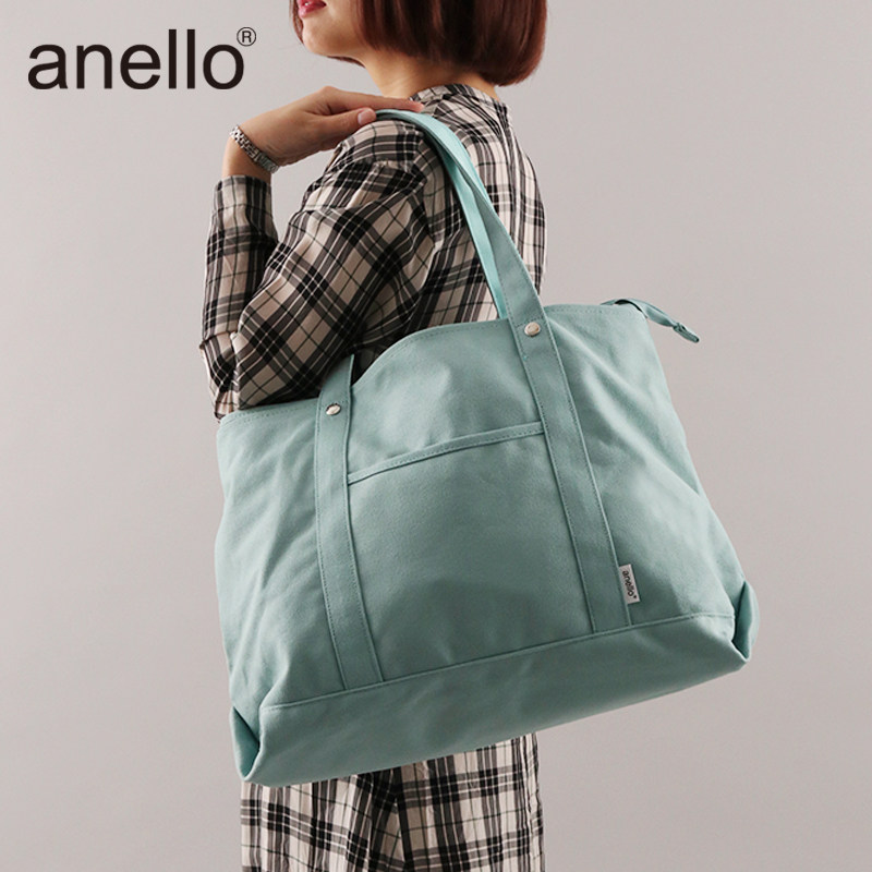 anello旗舰店波士顿两用女风斜挎包 anello女士包袋