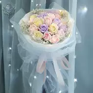 手拿花结婚 新人首单立减十元 21年8月 淘宝海外