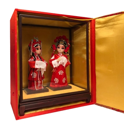 中国风特色结婚礼品中式唐娃娃送闺蜜朋友外国人新婚礼物婚房摆件