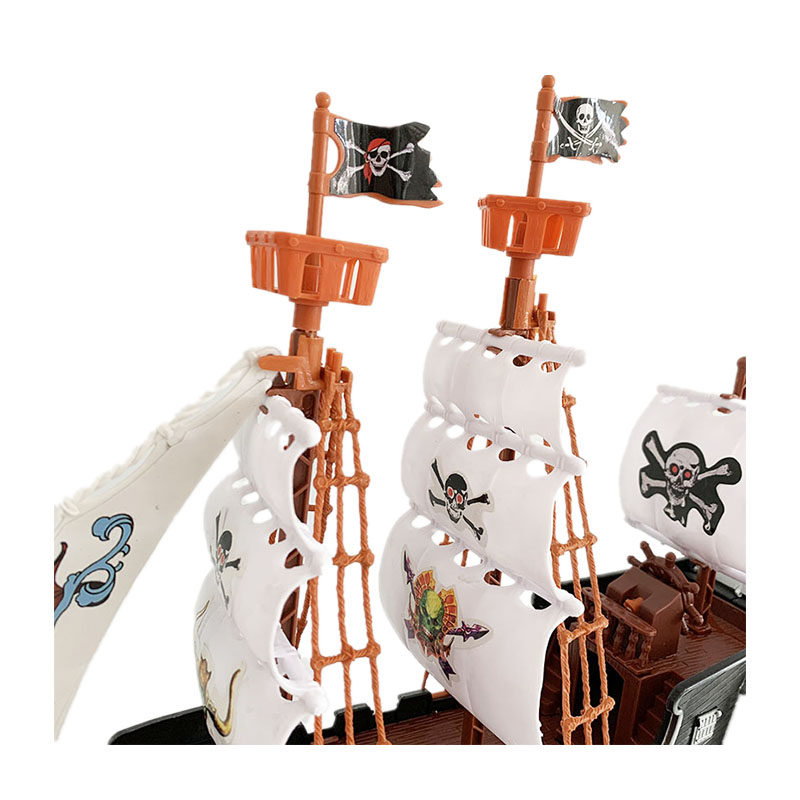 加勒比海盗船玩具模型儿童海贼船舰艇帆船摆件3-4岁5男孩礼物,淘宝优惠券,粉丝福利购,淘宝优惠卷