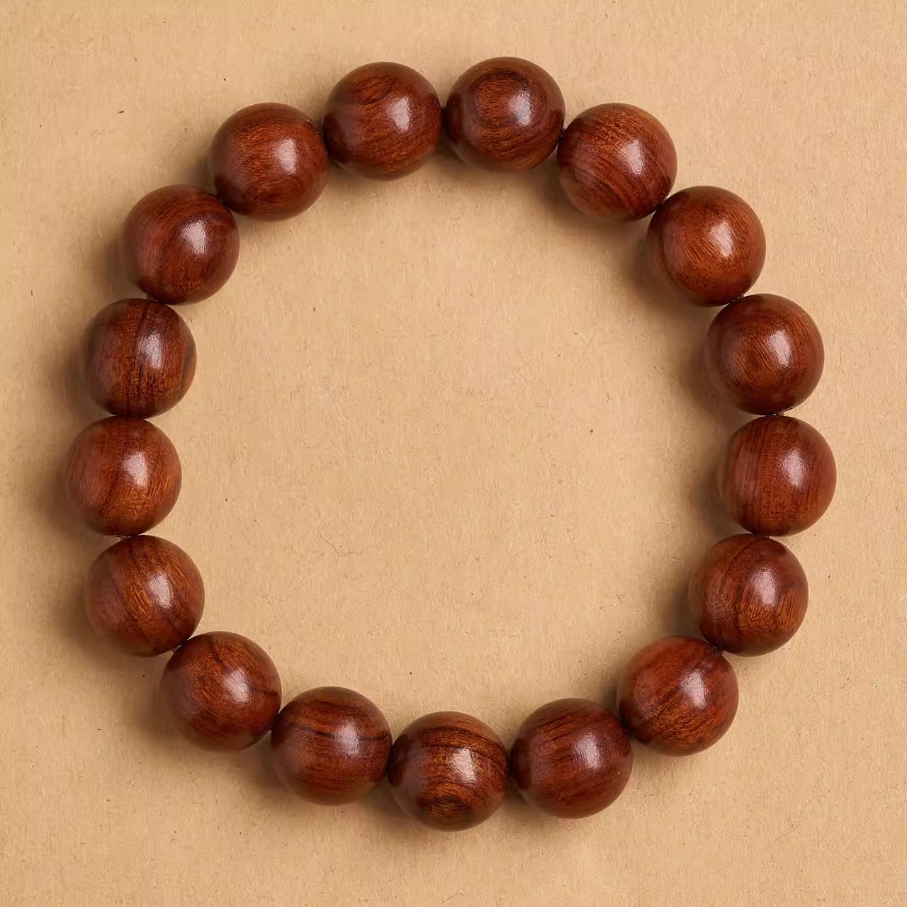 油梨手串黄花梨海南手链正品男女天然圆珠佛珠正宗紫降香老料文玩 - 图3