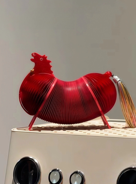 马上有福2026马年桌面摆件入户玄关吉祥物新年装饰品立体蜂窝折纸