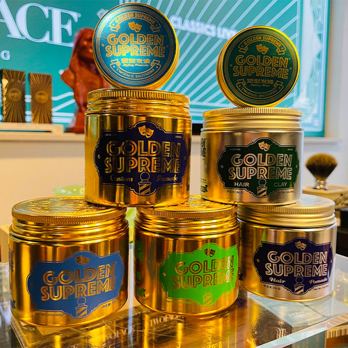 双面兄弟GS系列塑型发油发蜡TWOFACE BROTHERS男士发油发蜡发泥 - 图2