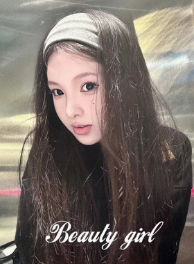 巨好戴！！百搭灰色发箍女高级感2026新款春夏宽边高颅顶头箍发饰