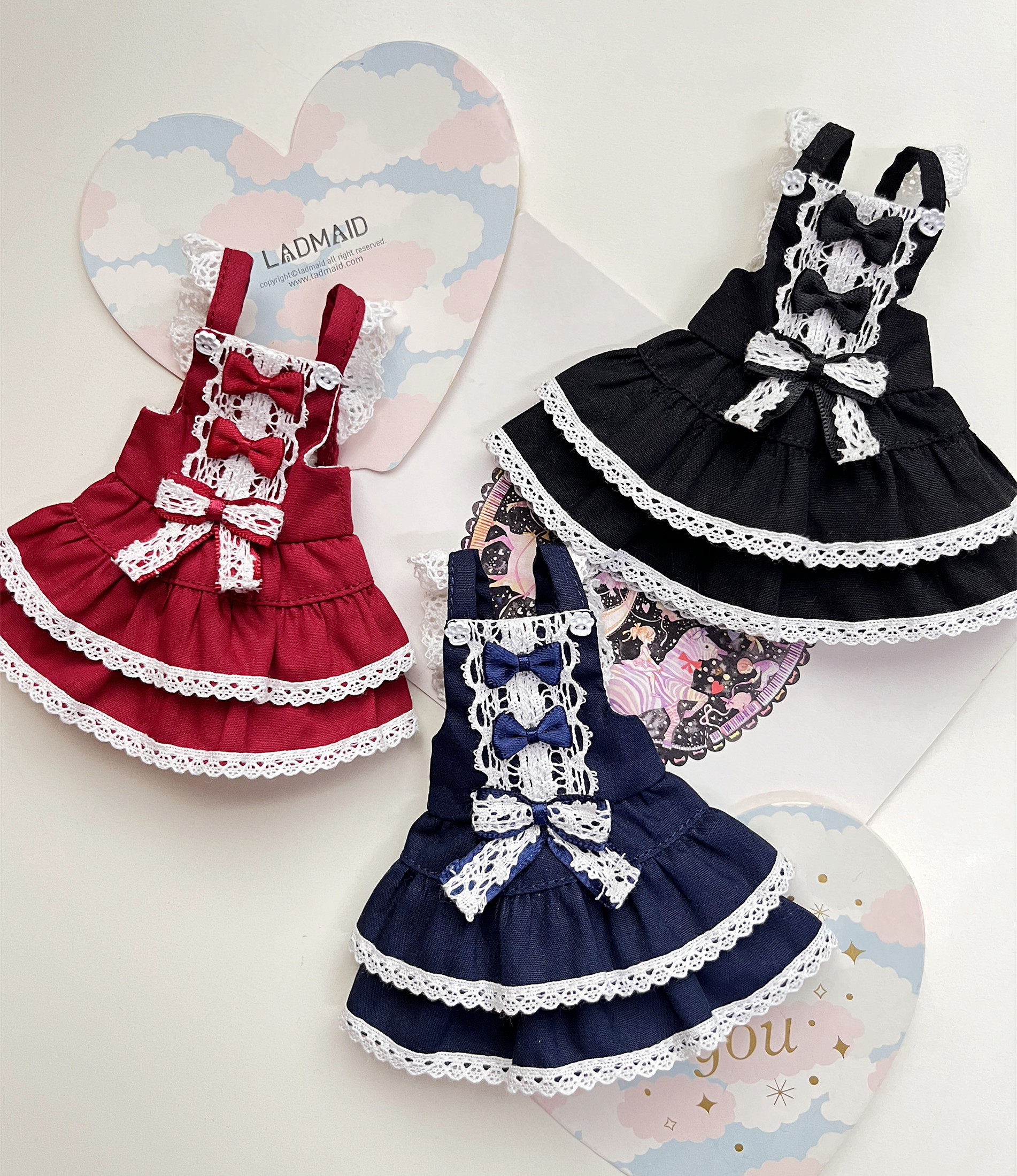 Azone blythe 6分特体古早风娃衣 蕾丝吊带裙,淘宝优惠券,粉丝福利购,淘宝优惠卷