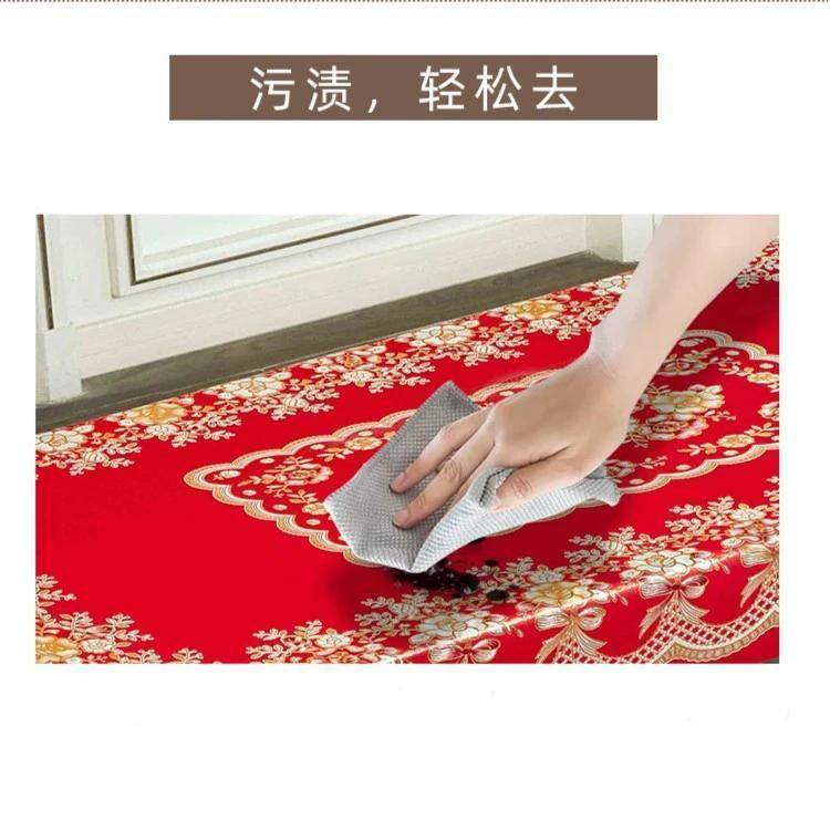 中国红家用桌布PVC防水防油防烫免洗桌台布喜庆过年高级感茶几,淘宝优惠券,粉丝福利购,淘宝优惠卷