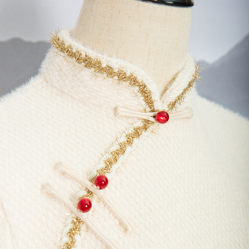 改良旗袍年轻款气质复古 秋思婵旗袍