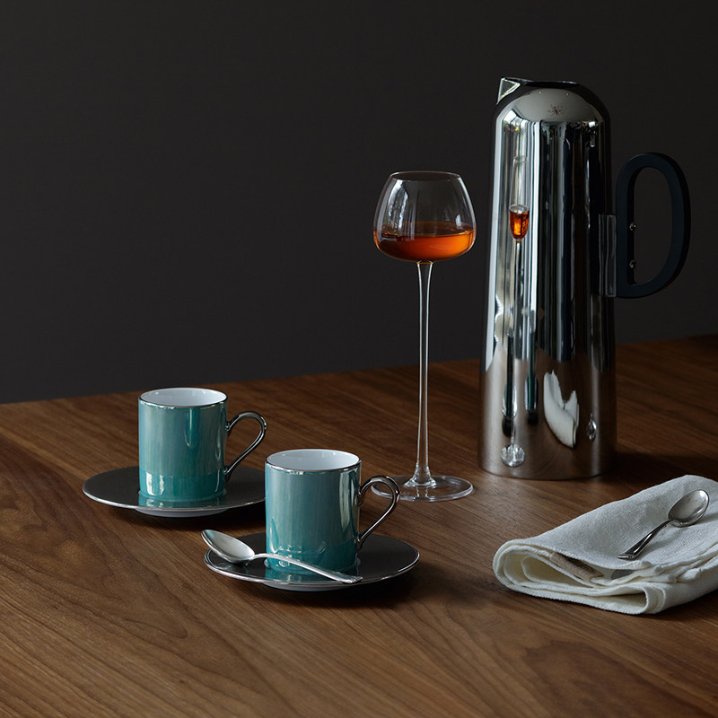 英国LSA手绘咖啡杯陶瓷下午茶杯具茶壶套装杯子马克杯礼物礼盒_虎窝淘