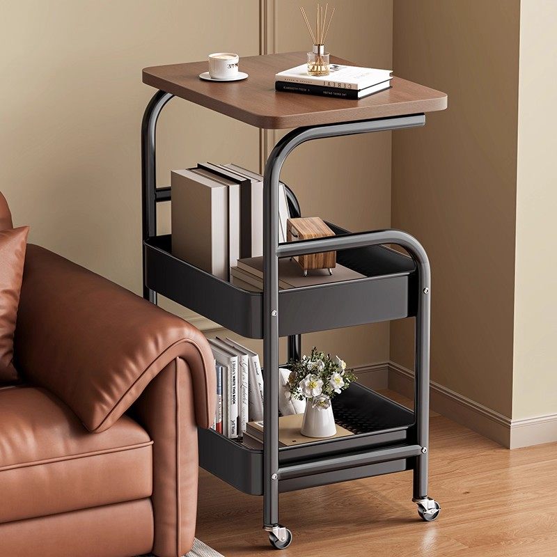 德国中古可移动小推车收纳置物架床头柜客厅沙发边几茶几零食架子,淘宝优惠券,粉丝福利购,淘宝优惠卷