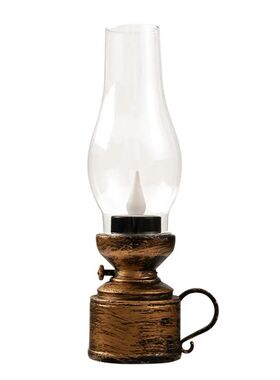 Criativo eletr?nico Waterdrop Wick vela, lampada de querosen