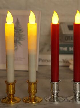 Smokeless Taper Candle Stick Holders, Candlestick Base, Dinn